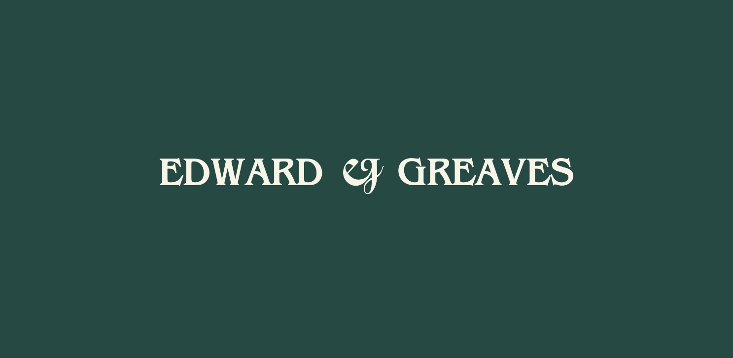 Edward & Greaves Logo Design